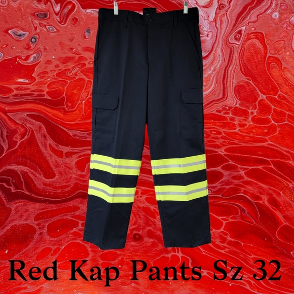 Red Kap Other - Red Kap Reflective Pants Sz 32